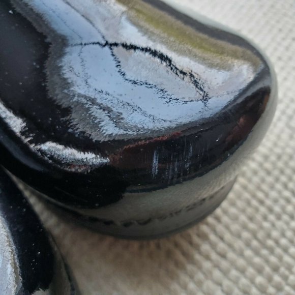 Dansko Womens Cabrio Closed Toe Clogs Black Patent Size 36 US 5.5 406-020202 - Picture 4 of 10